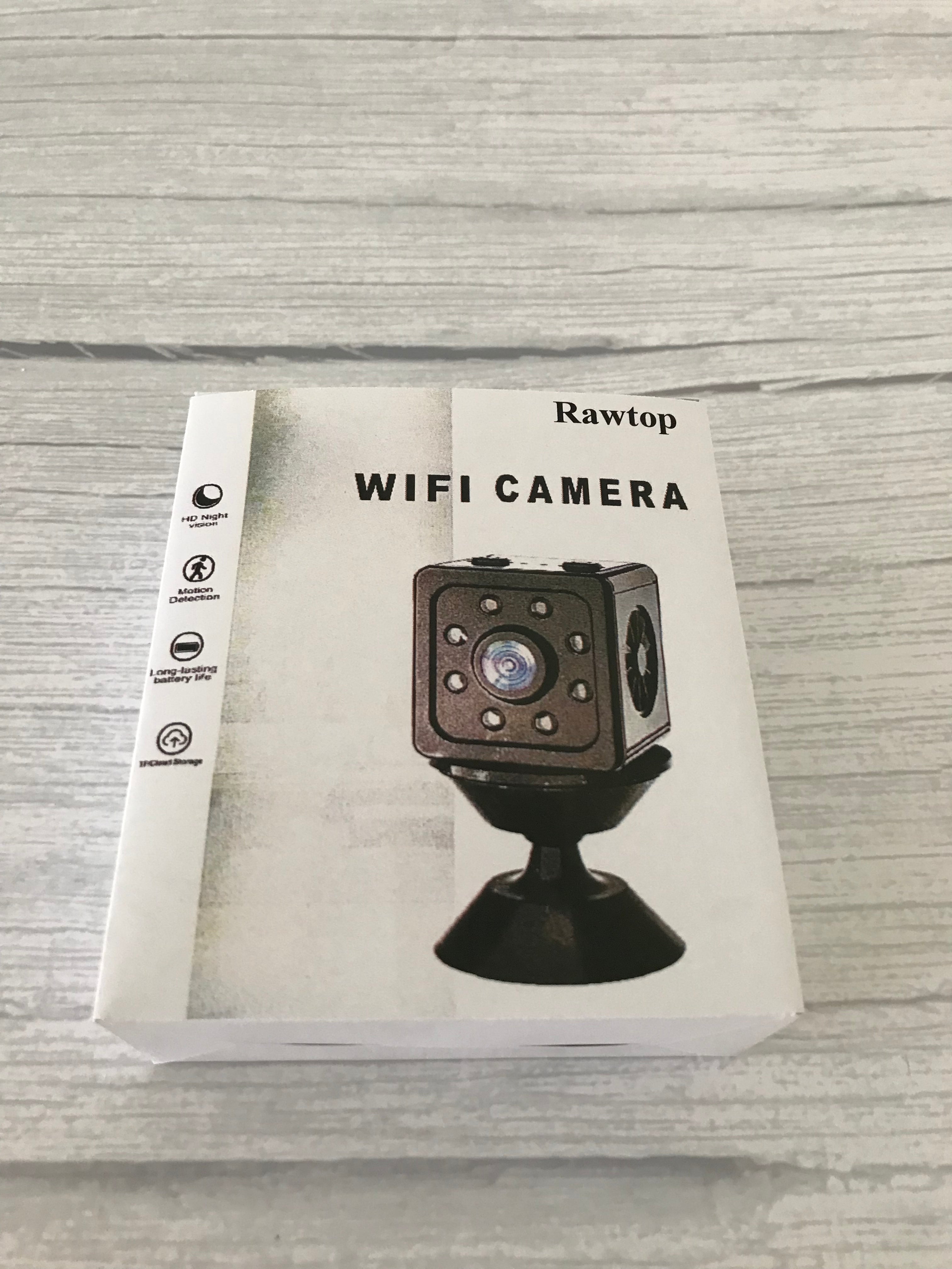 Rawtop Mini Home Security Camera Smart Wifi Camera Full HD 1080P Micro Camcorder Wireless Small Camera