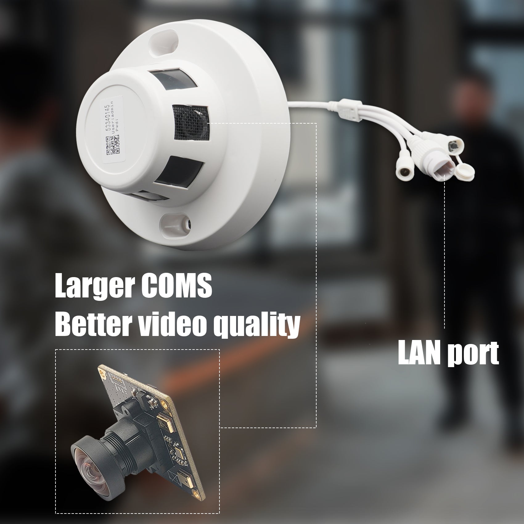 Hidden Camera Smoke Detector HD 1080P No Night Vision Spy Camera Hidden Cameras Small Camera with Motion Detection Spy Cameras for Home Security Nanny Cams
