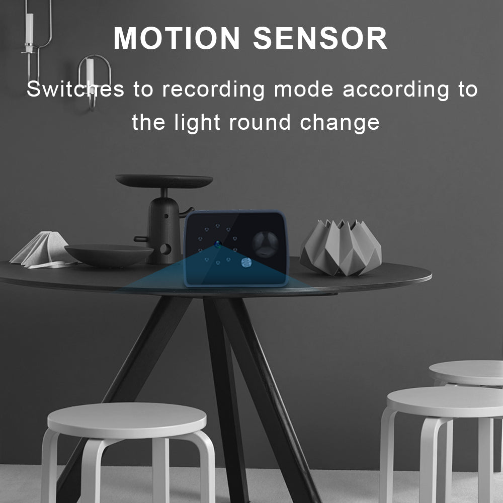 Mini Spy Cameras Hidden, 1080P HD Small Portable Wireless Tiny Nanny Cam, Home Security Surveillance Camera with Night Vision and Motion Detection