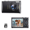 4K Digital Camera Vlogging Camera Photography and Video 64MP 18X Digital Zoom Compact Point and Shoot Digital Cameras Autofocus for Boys and Girls, Teens, Beginner, 32GB Included