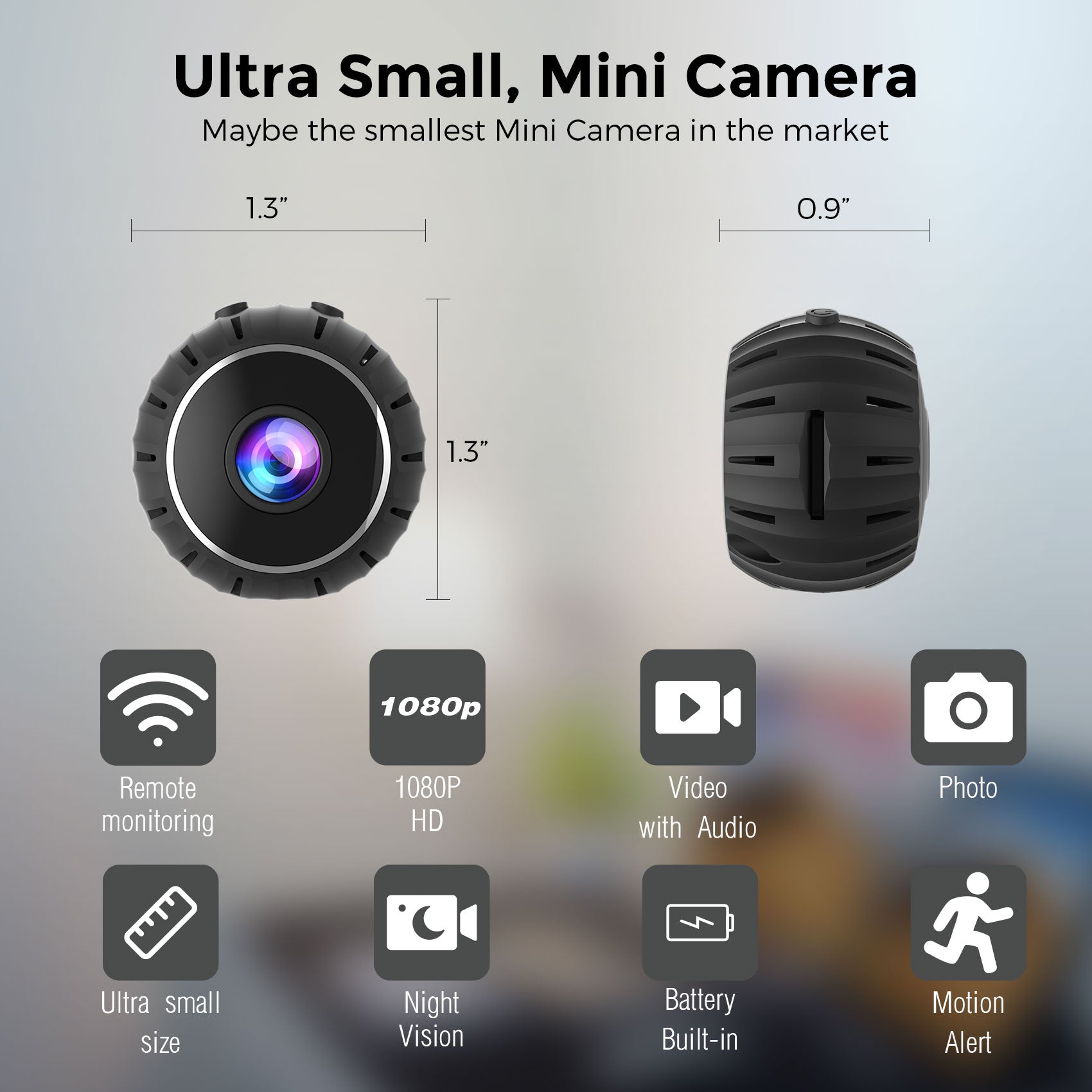 Babyphone Caméra YOO-See - Ultra Compact