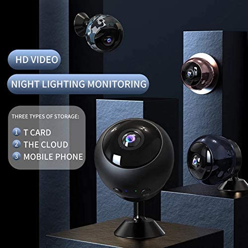 HD 1080P Mini Wireless Camera WiFi Night Vision Motion Detection