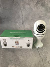 OIKSPY WiFi Light Bulb Security Camera 360 Degree Pan Tilt Panoramic IP Camera with Motion Detection Alarm Night Vision Two Way Talk