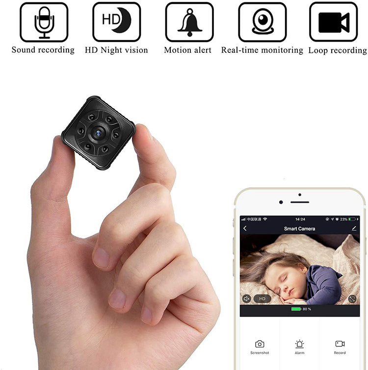hidden battery operated camera